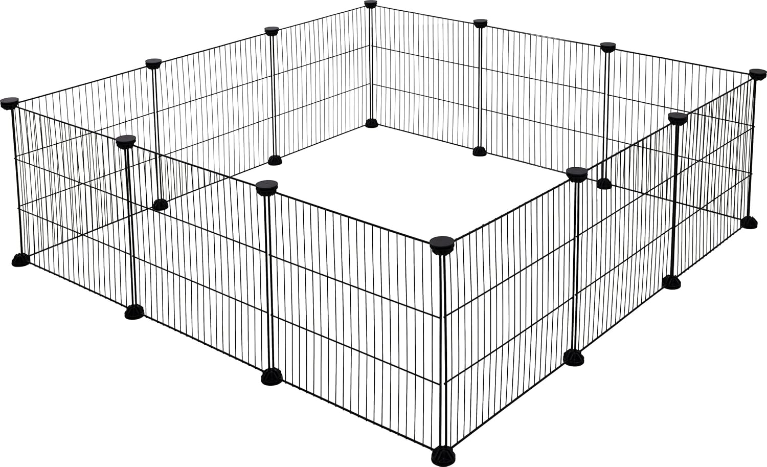 Kerbl Pet Hopsi: Recinto Exterior Flexible y Modular para Cachorros (12 Mallas)
