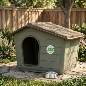 Caseta Sostenible Curver 100% Reciclada (Verde Olivo)