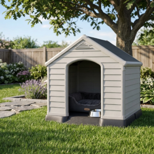 Caseta de Resina Curver para Perros (Gris)